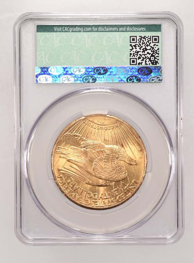 CAC Grading Coin Reverse