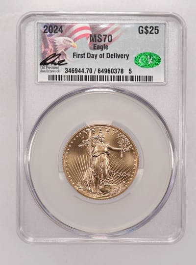 CAC Grading Coin Obverse