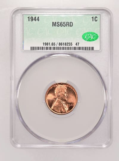 CAC Grading Coin Obverse