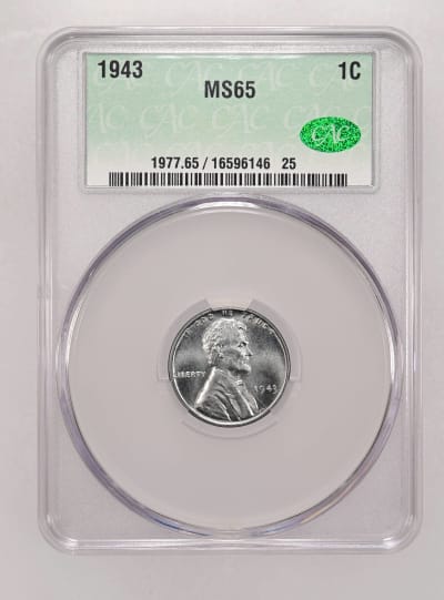 CAC Grading Coin Obverse