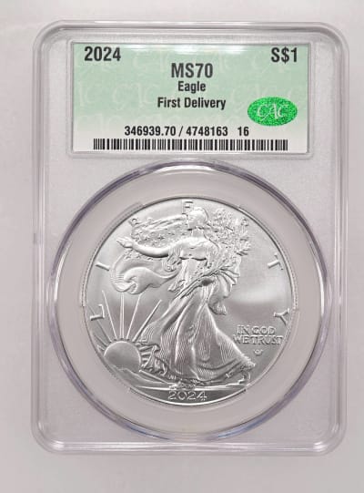 CAC Grading Coin Obverse