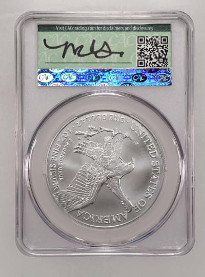 CAC Grading Coin Reverse