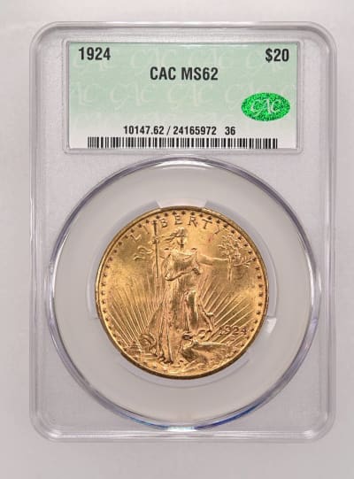 CAC Grading Coin Obverse