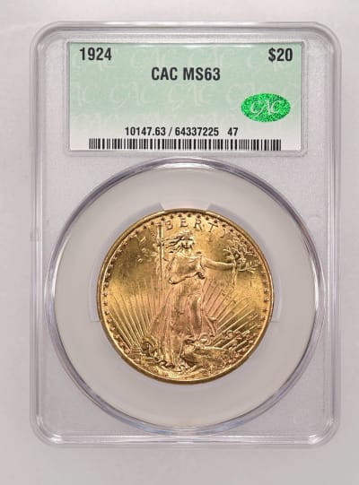 CAC Grading Coin Obverse