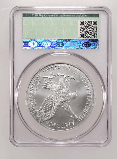 CAC Grading Coin Reverse