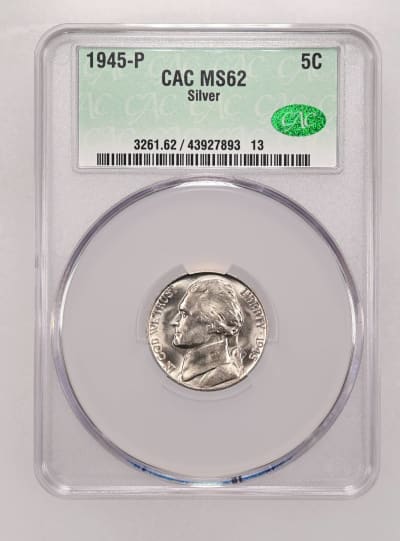 CAC Grading Coin Obverse