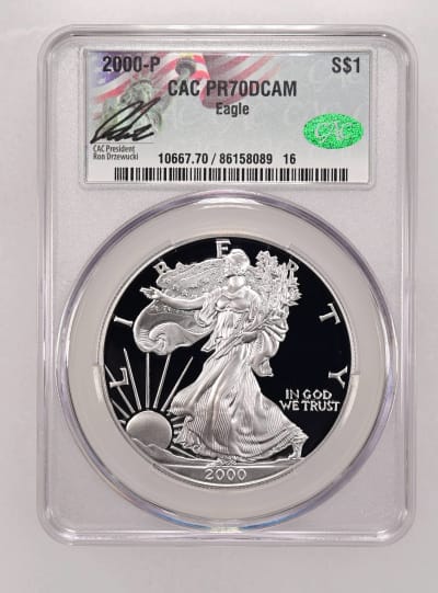 CAC Grading Coin Obverse