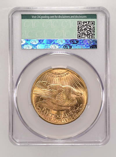 CAC Grading Coin Reverse