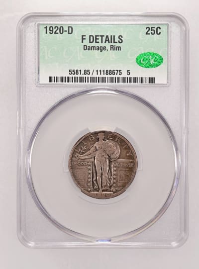 CAC Grading Coin Obverse