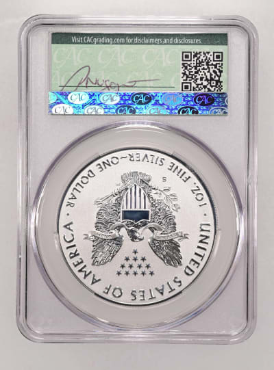 CAC Grading Coin Reverse