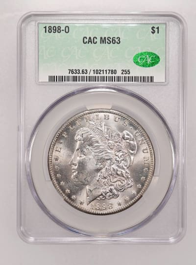 CAC Grading Coin Obverse