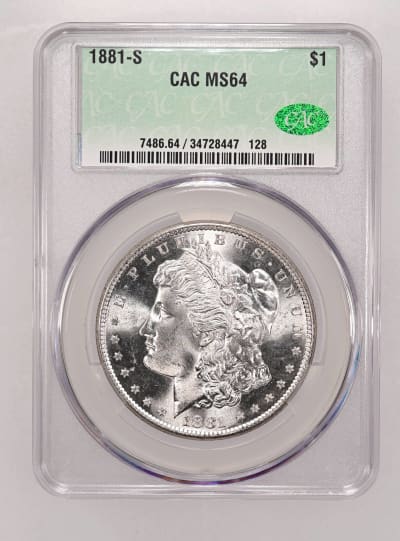 CAC Grading Coin Obverse