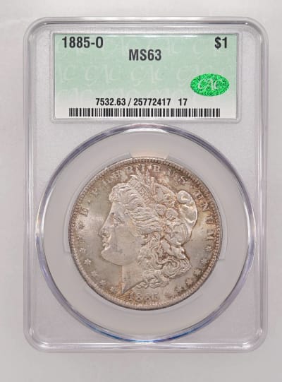 CAC Grading Coin Obverse