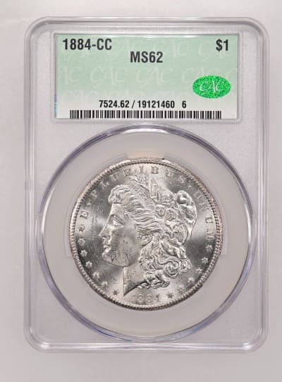 CAC Grading Coin Obverse