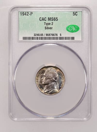 CAC Grading Coin Obverse
