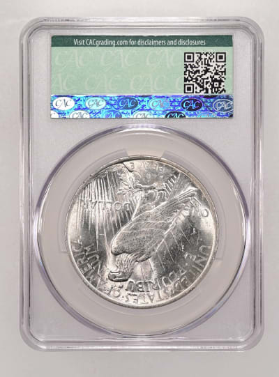 CAC Grading Coin Reverse