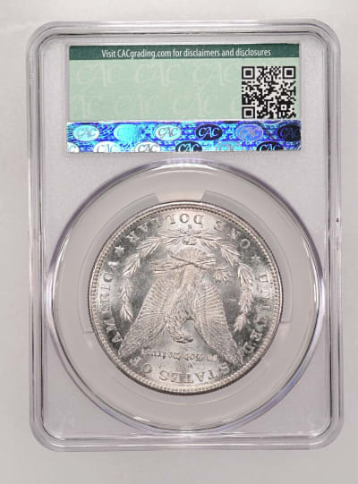 CAC Grading Coin Reverse