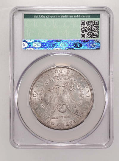 CAC Grading Coin Reverse