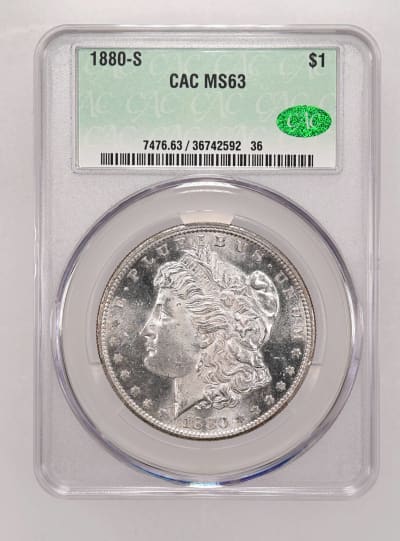 CAC Grading Coin Obverse