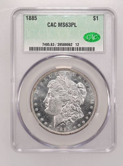 CAC Grading Coin Obverse