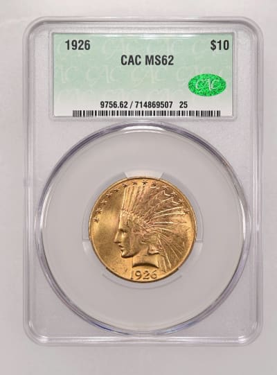 CAC Grading Coin Obverse