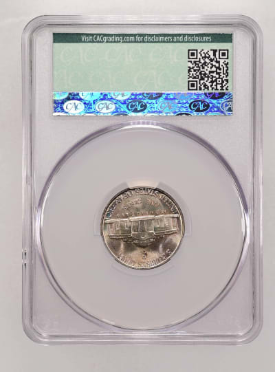 CAC Grading Coin Reverse