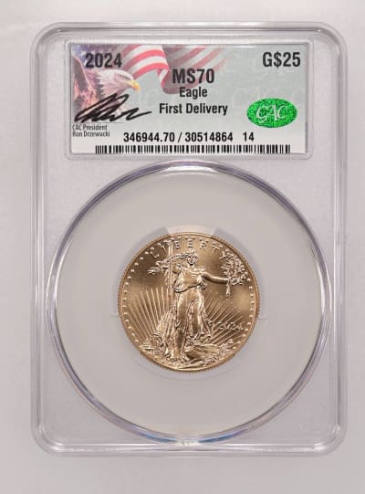 CAC Grading Coin Obverse
