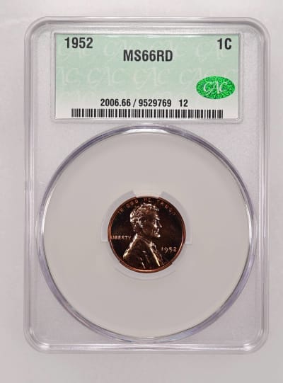 CAC Grading Coin Obverse