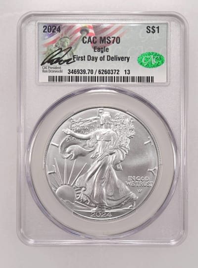 CAC Grading Coin Obverse