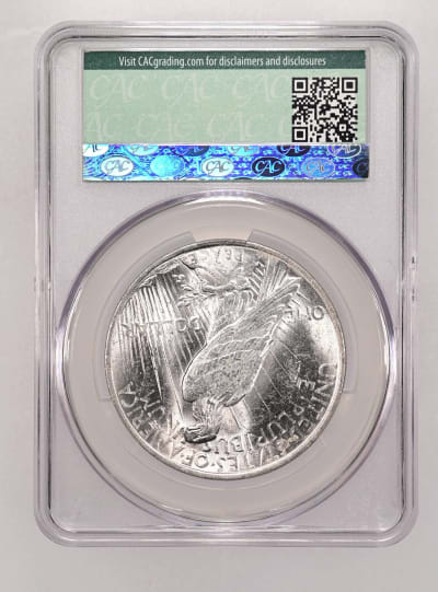 CAC Grading Coin Reverse