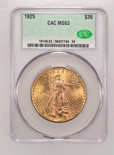 CAC Grading Coin Obverse
