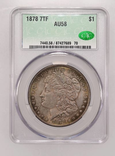 CAC Grading Coin Obverse