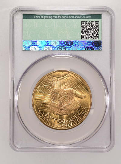 CAC Grading Coin Reverse