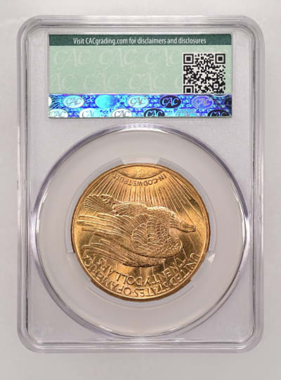 CAC Grading Coin Reverse