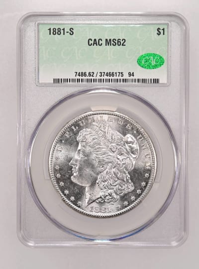 CAC Grading Coin Obverse