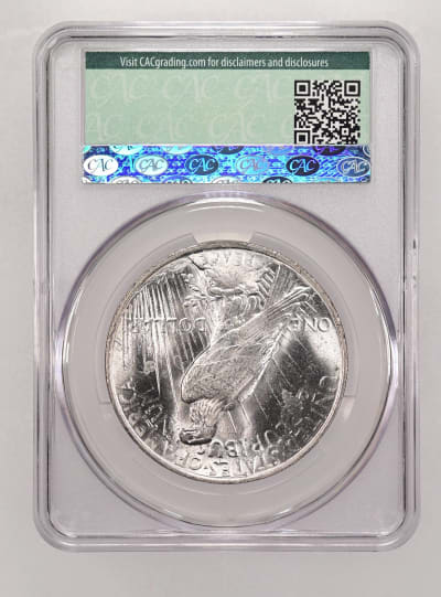 CAC Grading Coin Reverse