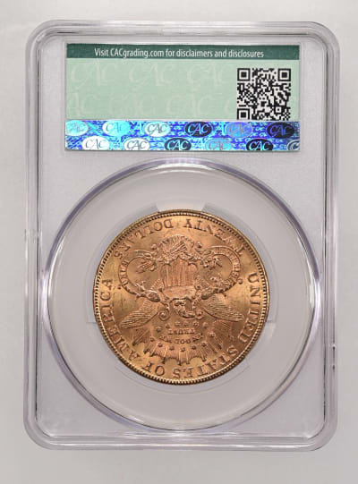 CAC Grading Coin Reverse