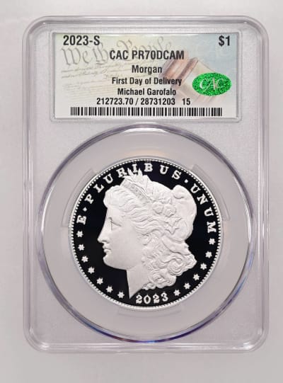 CAC Grading Coin Obverse