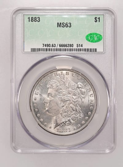 CAC Grading Coin Obverse