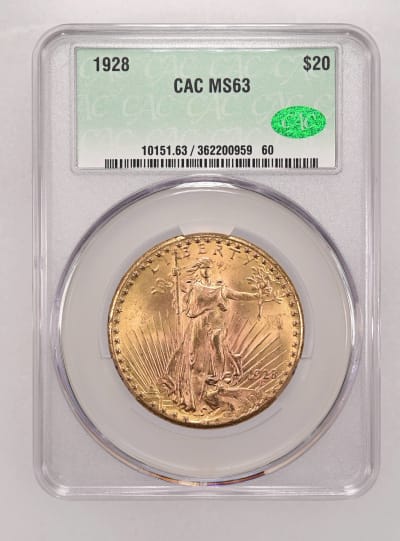 CAC Grading Coin Obverse