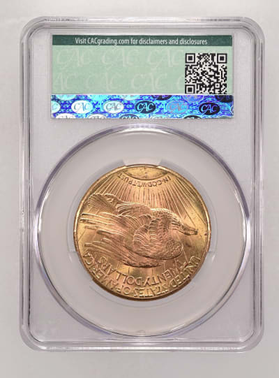 CAC Grading Coin Reverse