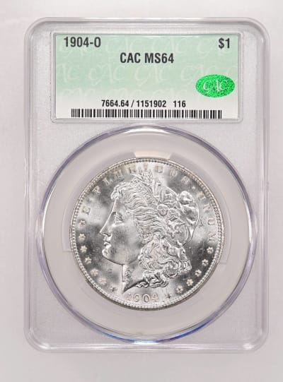CAC Grading Coin Obverse