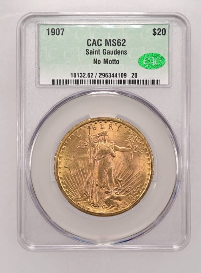 CAC Grading Coin Obverse