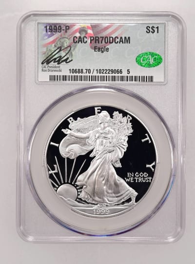 CAC Grading Coin Obverse