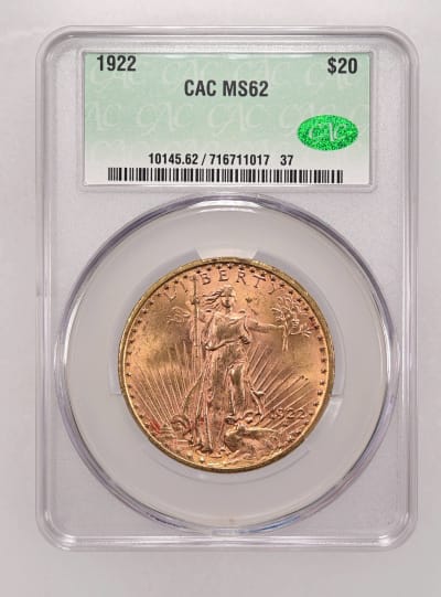 CAC Grading Coin Obverse
