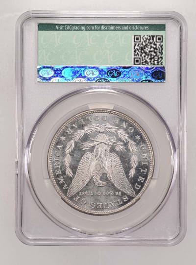 CAC Grading Coin Reverse