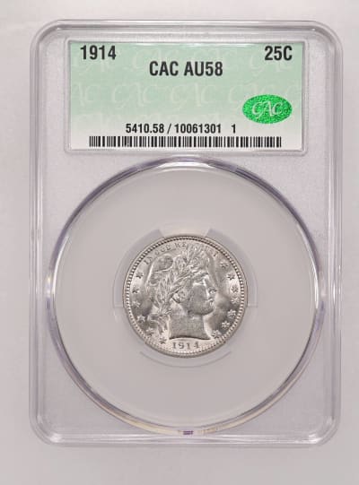 CAC Grading Coin Obverse