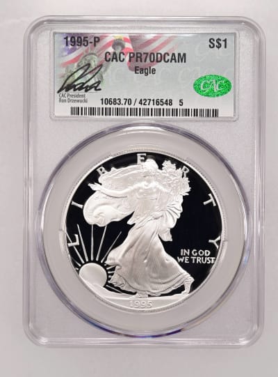 CAC Grading Coin Obverse