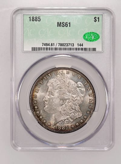 CAC Grading Coin Obverse