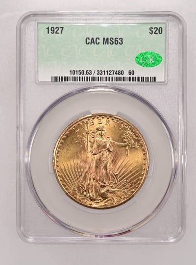 CAC Grading Coin Obverse
